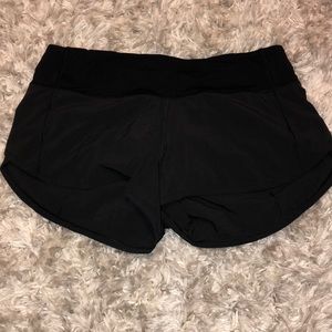 Black Lululemon shorts